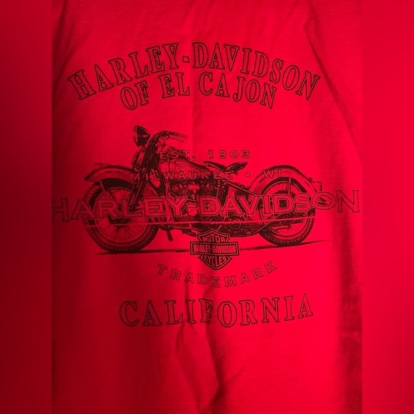 Harley Davidson Cycles | California | Adult T-Shirt | Large - Picture 9 of 11